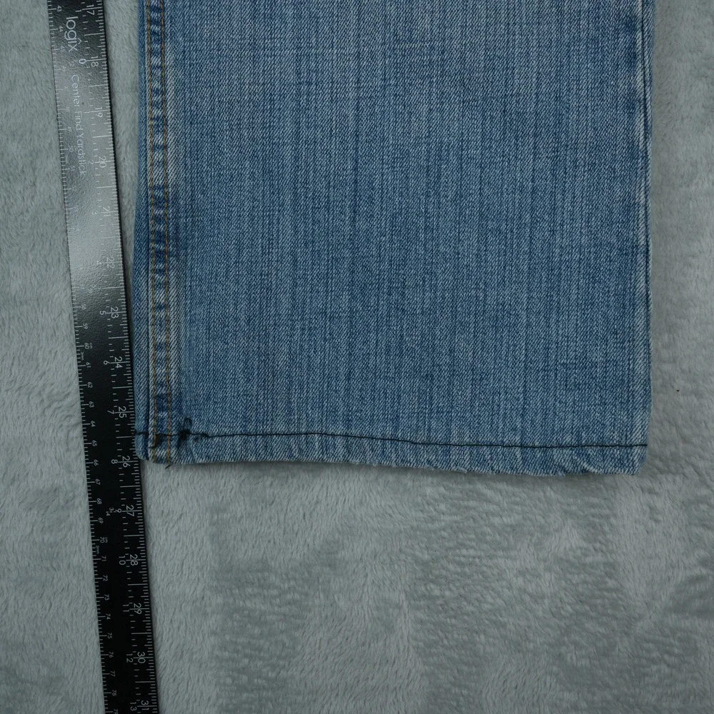 Vintage Levis 527 Low Rise Bootcut Jeans‎ Mens 40x26 Hemmed Y2K Western 2004